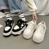 Womens Trainers Sneakers Mesh Platform Woman-shoes Running Breathable 2023 Casual Thick Sole Roses Fashion Spring Solid