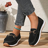 Breakj Bean Single Shoes Women's 2025 Autumn New Retro Large-Size Casual Shoes Retro Buffal