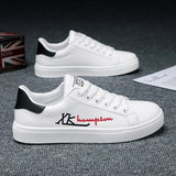 Sneakers White Casual Shoes Summer Autumn Men Footwear Fashion Lace Up Shoes Flats Breathable Valentine Shoes