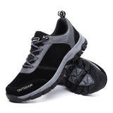 New Men Shoes Fashion Lightweight Mesh Casual Walking Sneakers Outdoors Non Slip Hiking Shoes Zapatos Hombre Big Size