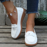 Breakj Autumn New Lefu Shoes Casual Shoes Bean Shoes Large Size Women's Shoes Flat Heel Elderly Mother Shoes Women's Single