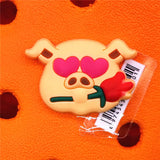 Sale 1pcs PVC Shoe Charms Cute Rabbit Baby Bottle Sieve Shoe Accessories Shoe Buckle Decorations fit Croc JIBZ Kids