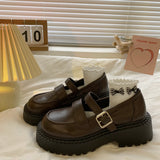 Lolita shoes new thick bottom retro Mary Jane shoes Japanese JK uniform platform shoes college girls leather shoes women's