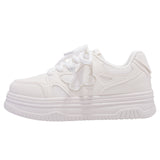 Breakj White Shoes Women 2025 Spring And Autumn New Korean Version Of Fashion Women's Summer Breathable Mesh Shoes Old Dad Shoes