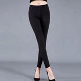 Female Fitness Leggings Women Print Plaid Leggings Lady Sexy Slim Pencil Pants Push Up Elastic Waist