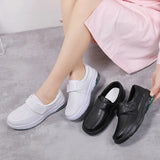 Sneakers Woman Nurse Clogs Shoes - Nursing Women Summer Shoe Female Health Work Flat Walking Soft Non Slip Hospital Nurse
