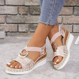 Breakj Thick-Solled Sandals 2025 Summer New Waterproof Table Sandals Fashion Slope