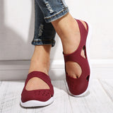 Women Sandals Soft Flat Jelly Shoes Slip On Female Casual Girl Sandals Hollow Out Mesh Flats Beach Shoes New