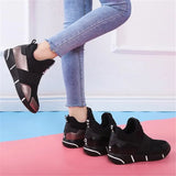 Women Sneakers Vulcanized Shoes Ladies Casual Shoes Breathable Walking Mesh Flats Large Size Couple