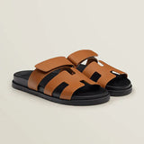 Breakj Summer New Thick Bottom Cool Slippers Large-Size Magic Sticker Outside Wearing Casual Women's