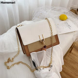 Marbling Crossbody Bags For Women 2021 PU Leather Shoulder Bag Waterproof Handbags For Women Korean Style Female