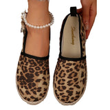 One-Legged Flat-Soled Single-Shoe Women's Autumn New Flat-Soled Round-Headed Casual-Sleeve Lady Single