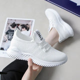 Sneakers Female Students 2021 Spring Summer New Women's Shoes Korean Fashion Running White Shoe Breathable Mesh Shoes