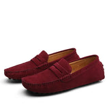 Breakj Summer New Men's Anti-Velvet Bean Shoes Men's Shoes British Breathable Casual Shoes Size