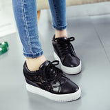 Breakj New Fashion Breathable Small White Shoes Women's High Women's Casual Shoes Loose Shoes Spring And Summer Single Shoes