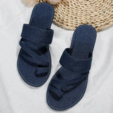 Breakj Spring And Summer New Large-Size Cobage Women's Slippers Set Fashion Comfortable Flat Women's Cool