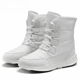 New Women Boots Winter Plush Snow Boot Waterproof Quality Women's Light Winter
