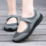 Women Flats 2021 Spring Summer Ladies Mesh Flat Shoes Women Sneakers Soft Breathable Women Casual Shoes Female Zapatos
