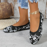 Breakj Fashion Large Size Round Head Shallow Mouth New Casual One Foot Pedal Single Shoe