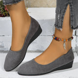 Breakj 2025 New Large-Size Tip-Tloping Single Shoes Women's Bean Shoes Sports Casual