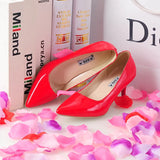 Breakj And Size High Heel Women's Shoes Simple Pointed Thin With Spring And Autumn Single Shoes