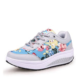Shoes 2021 Fashion Sneakers Women Breathable Comfortable Wedges Sneakers Female Shoes Women Vulcanize Shoe Sneakers