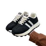 Breakj Korean Version Low Help Dad Shoes Female Spring 2025 New Breathable Student Sports Heighten Casual Shoes