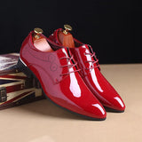 Quality Men Formal Shoes Men Oxford Leather Dress Shoes Fashion Business Men Shoes Pointed Wedding