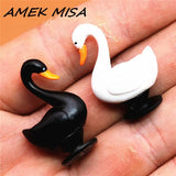 Sale 1pc PVC Shoe Charms Cute 3D Mini Animal Model Shoe Accessories Shoe Buckle Decorations Fit Croc JIBZ Kids X-mas