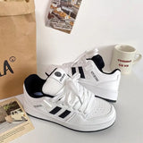 Kong Style Minority Design Board Shoes Female Ins Trend 2024 Fall New Style Students All Kinds Of Casual Bread Small White