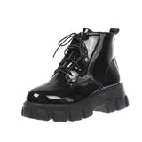 Breakj Autumn And Winter New British Wind Martin Boots Female Students Korean Version Of The Short Boots Wearing Thick Skin