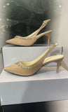 Breakj Bag Head Sandals 2025 Summer New Wear Bag Head After The Empty Water Drill Beautiful Heel High Heels
