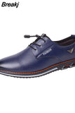 Men New Fashion High Quality Oxford Shoes Business Spring Autumn Breathable with holes Men's Formal business trend