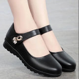 Women Fashion Anti Skid Comfort Spring Slip on Flat Shoes Lady Cool Comfort Stylish Retro Flat Shoes Cool Dance Flat Shoes