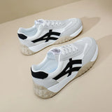 Breakj Korean Forrest Gump Shoes Women 2025 Spring New Student Running Shoes Casual Dad Shoes Street Shot