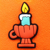 Sale 1pcs Cartoon Ghosts Shoe Buckle Accessories PVC Halloween Shoe Charm Decorations Pins Fit Croc Jibz Party Kids
