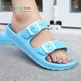 Slippers Women Flat Sandals EVA Light Beach flip flops Blue Red Black White Sandals 2021 Laies Slides Casual Shoes