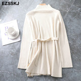 warm chic oversize Sweater Pullover Women winter autumn Female 2021 sweater loose long sleeve casual sweater with