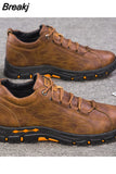 Autumn and Winter New Casual Leather Shoes Men's Trend Men's Shoes Sports Shoes Men's British Style Retro Men's