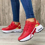 Breakj 2023 New Casual Sneakers Women's Flying Slopes And Round Head Lace With Mesh Breathable Women's