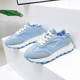 Breakj Korean Net Face Dad Shoes Female 2025 Summer New Breathable Female Student Sneakers Heighten Casual Shoes