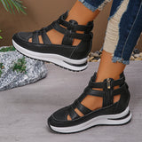 Breakj New Fashion Casual Sloping Shoes Summer Casual