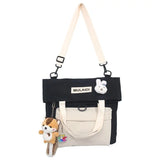 2021 NEW Women's backpack Nylon Multifunction Backpack for women Kawaii shoulder bag Ins Backpack for girls Cute School