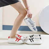 Breakj 2024 New Korean Version Ins Breathable Small White Shoes Women's Low Top Casual Board Shoes Platform Shoes RM