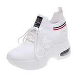 Breakj Heplatform Sports Shoes Light Mesh Breathable Recreational Running Shoes 2023 Spring And Autumn New Women's Shoes