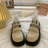 Lolita shoes new thick bottom retro Mary Jane shoes Japanese JK uniform platform shoes college girls leather shoes women's