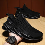 Casual Sneakers High Quality Blade Running Shoes Men New Breathable Mesh No-Slip Shock Absorption Trend Sports Gym