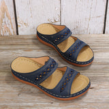 Breakj Summer New Women's Thick-Bottomed Slippers Large-Size Fish Mouth Thick Bottom Beach