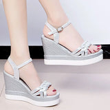 Breakj Summer 2023 Roman Sandals Fairy Style New Fashion High Heel Platform Comfortable Increased Lightweight Women's