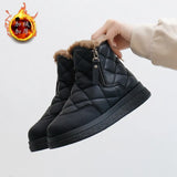 Breakj Boots Women 2024 New Winter Add Thick And Warm High Top Boots Platform Cotton Shoes Snow Boots